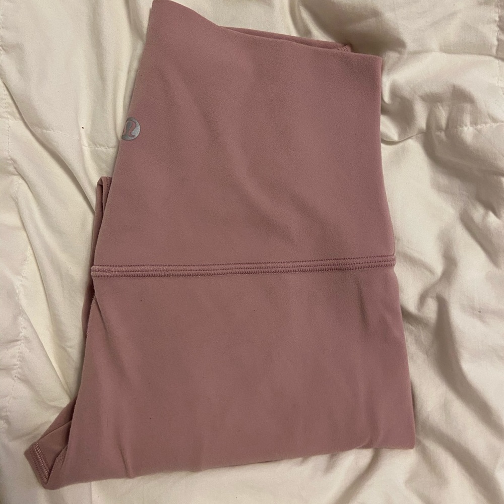 Lululemon align pink taupe size 4